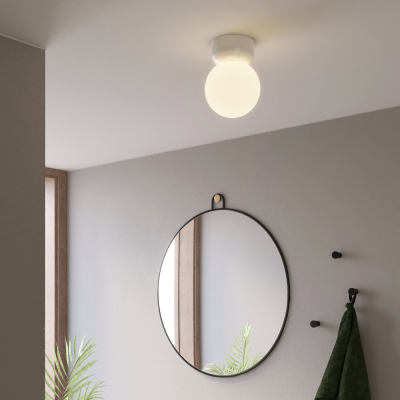 Light fitting deals bathroom ceiling