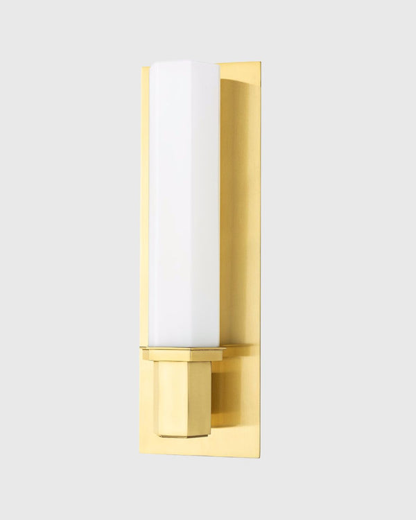 Hexagonal Column Wall Light