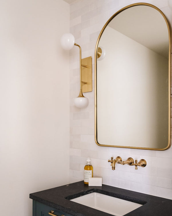 Oblate Spheroid Wall Light