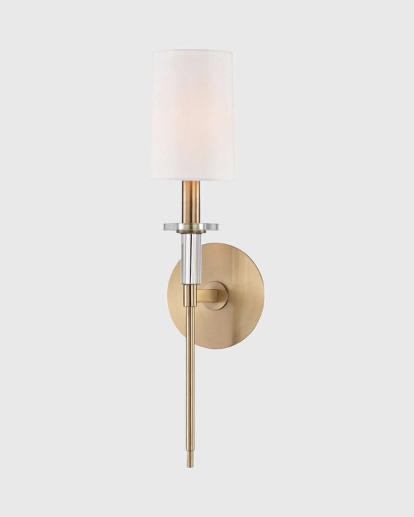 Single Small / Aged Brass