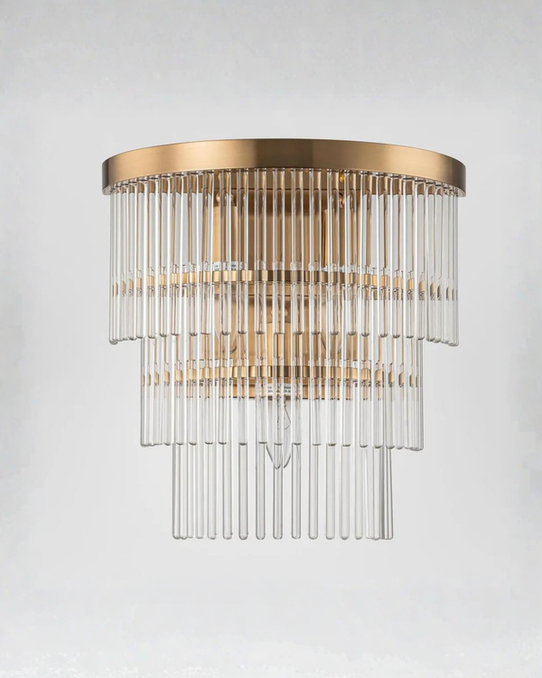 Cascading Cylinders Wall Light