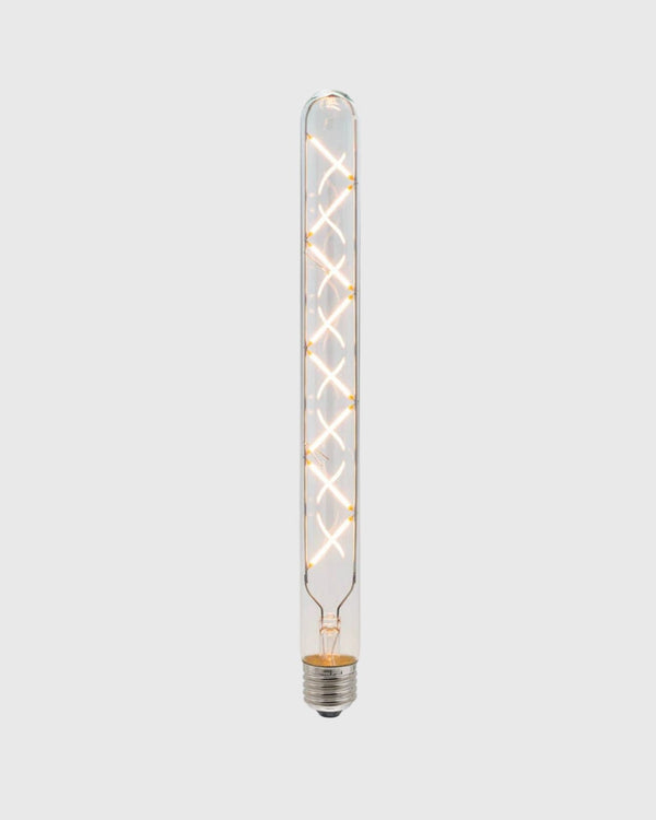 Dimmable E27 LED Criss Cross | T30 | 6W | 2200K