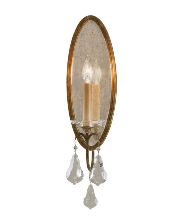 Elegant Oval Frame Wall Light