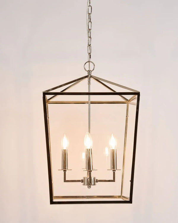 Four Light Cage Pendant