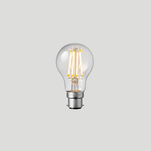 Dimmable B22 LED 12-24V DC | A60 | 6W | 2700K | SALE