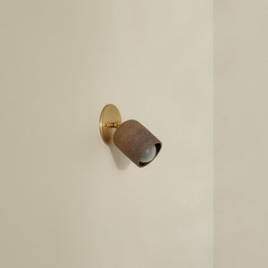 Ceramic Short Adjustable Wall Light | Terra | Clay