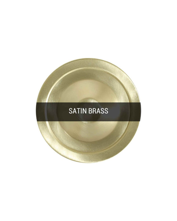 Satin Brass / Clear