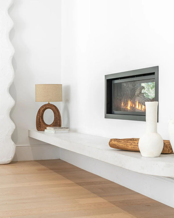 Organic Timber Table Lamp