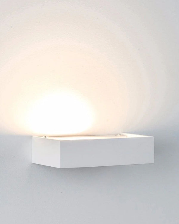Sleek Profile White Up Wall Light | SALE