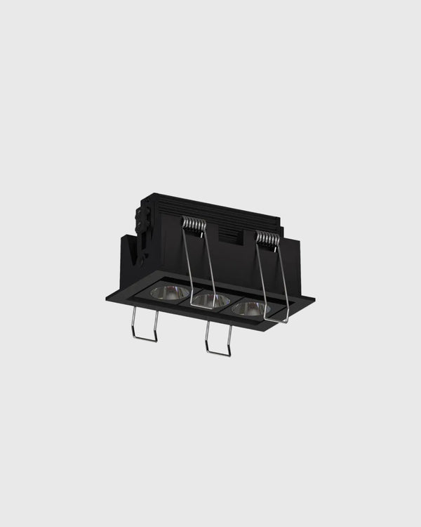 3 Lights / Black / 3000K
