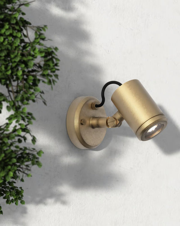 Brass Adjustable Wall Light