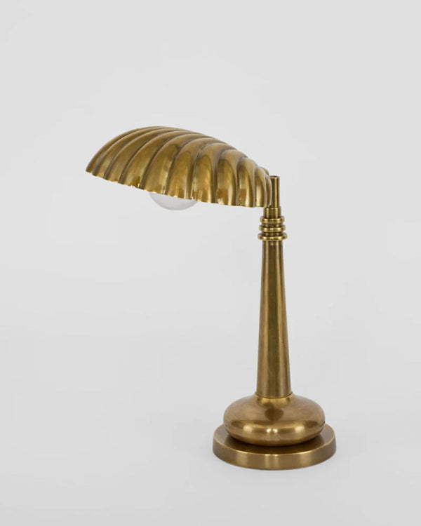 Brass Shell Table Lamp