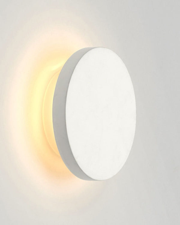 Circle Plaster Wall or Ceiling Light