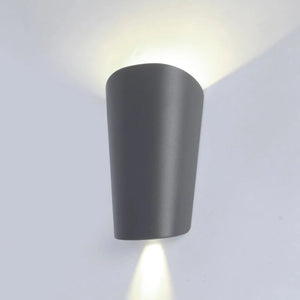Contemporary Conical Up Down Wall Light