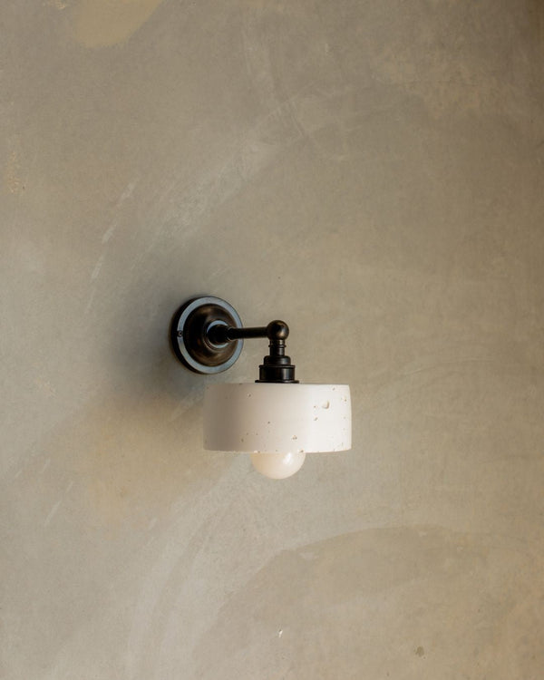 Bone White / Antique Brass