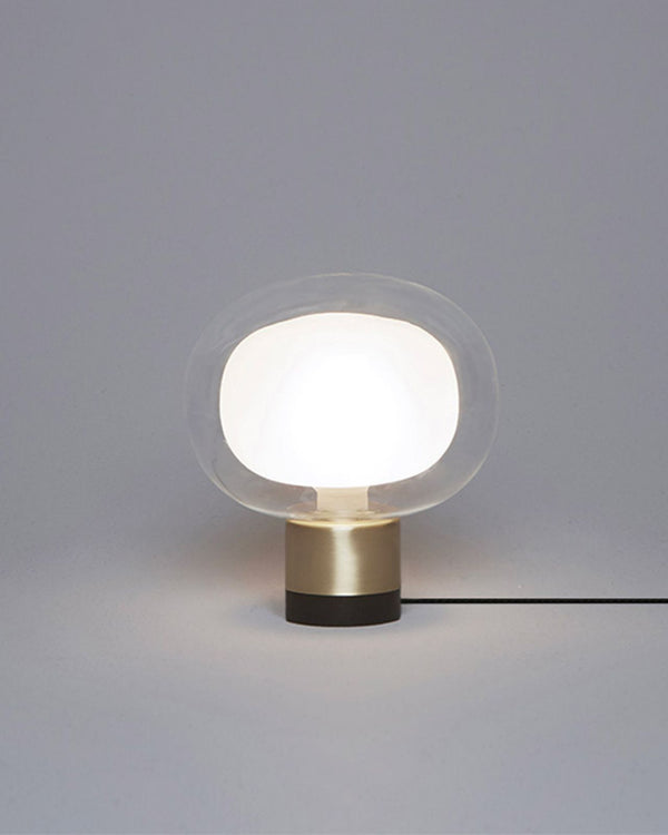 Brushed Brass / Clear