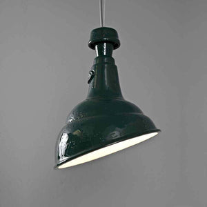 Italian Industrial Pendant Light | 54 Verde