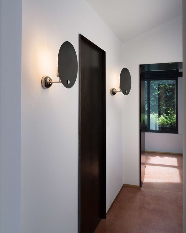 Metal Disc Indirect Wall Light | Kuta