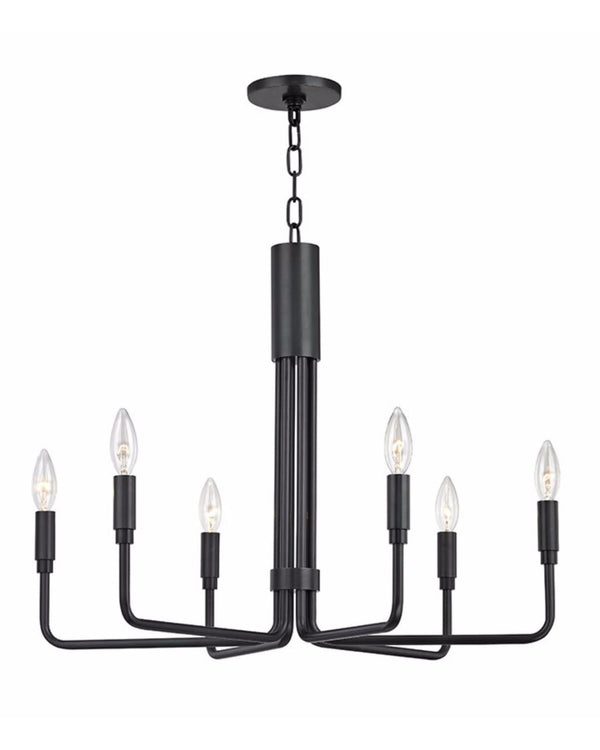 6 Light / Old Bronze
