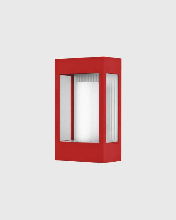 Tomato Red / Clear Glass