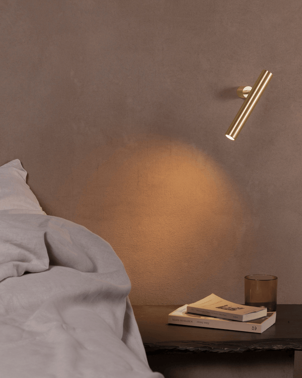 Natural Brass Contemporary Spotlight