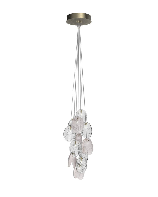 Clear & Alabaster / Anthracite / Brushed Gold