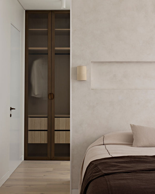 Organic Handmade Ceramic Wall Light | Stone