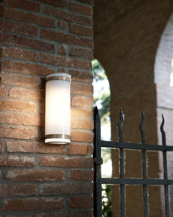 Outdoor Opal Glass Wall Light