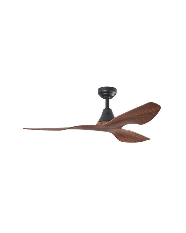 52 Inches / Black + Walnut Blades / Without Light