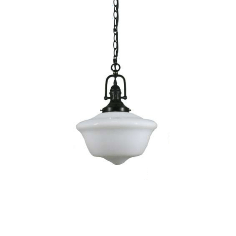 Schoolhouse on sale hanging light