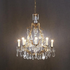 Baroque Style Chandelier-Chandeliers-Emac & Lawton-Lighting Collective