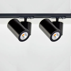 Cylinder Track Light Kit | 1M & 2 Lights | Black & White | L-Component-Track Lighting-Light Industry (Studio Italia)-Lighting Collective