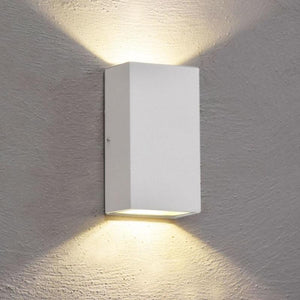 Square Up & Down White LED Wall Light-Wall Lights-Havit-Lighting Collective