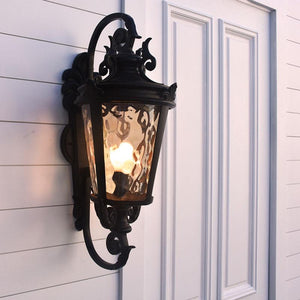 Extra Large Stately Exterior Wall Light in Antique Bronze-Wall Lights-Lighting Inspirations (Lode)-Lighting Collective