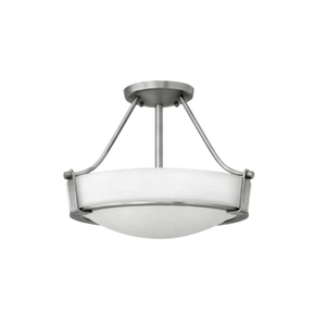Hamptons Bold Etched Glass Ceiling Light - Lighting Collective