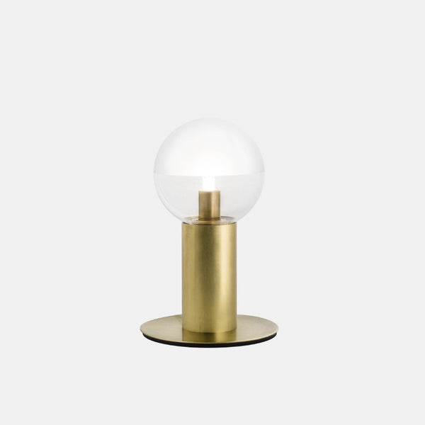 Natural Brass Balanced Table Lamp
