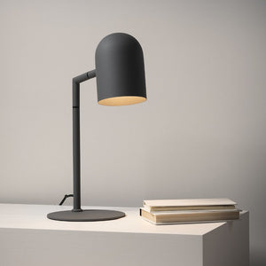 Contemporary Scandinavian Table Lamp | Charcoal | Lighting Collective