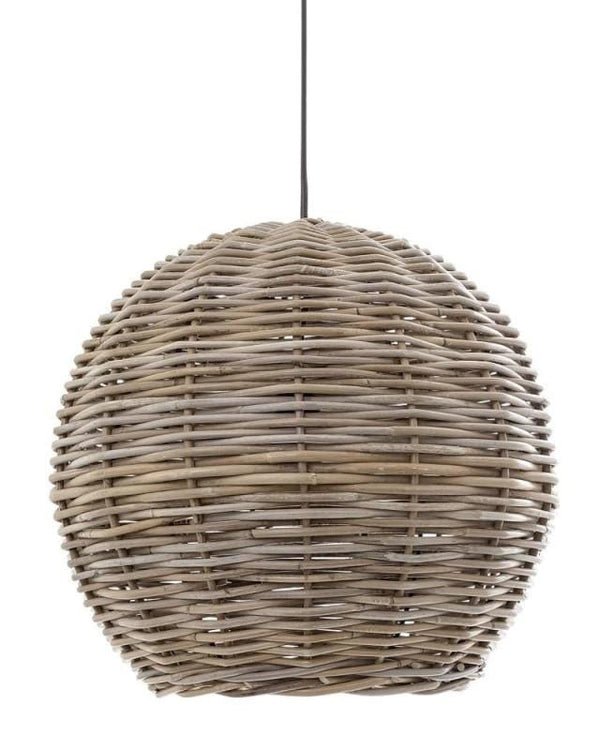 Sphere Wicker Pendant Light