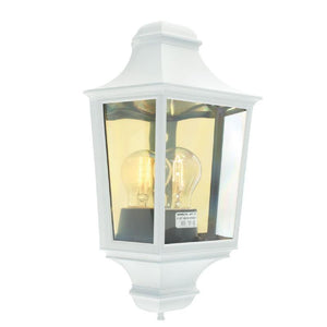 Traditional Glass Exterior Wall Light | Assorted Finish