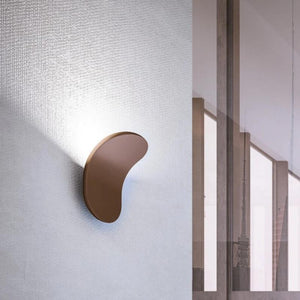 Modern Curved Wall Light | Bronze | Lighting Collective