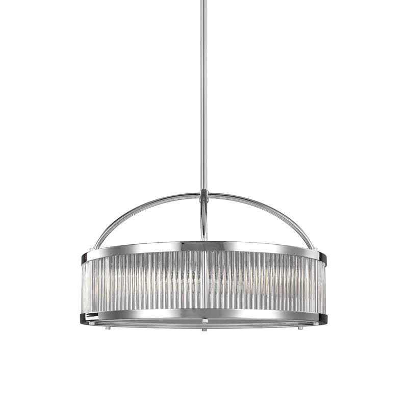 Modern chrome online pendant light