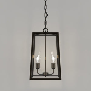 Old Bronze Two Light Pendant | Lighting Collective