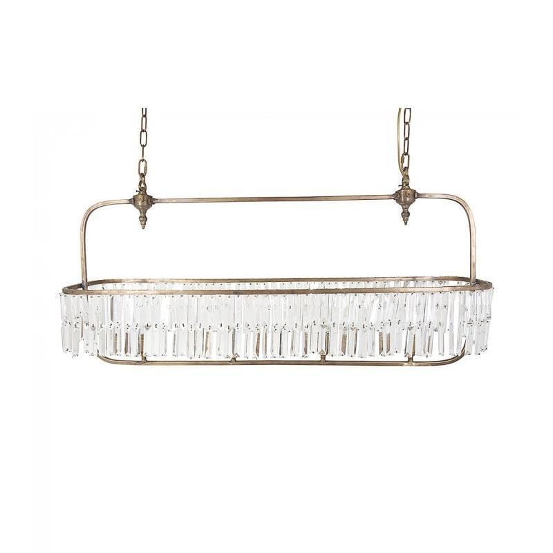 Horizontal chandelier deals