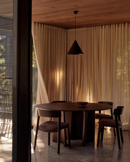 Hanging Cone Pendant The Pines Byron Bay