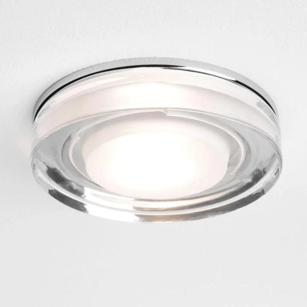 Modern Round Glass Ceiling Light