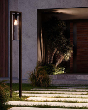 Modern Glass Dome Bollard