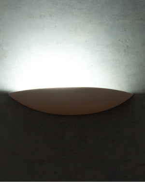 Contemporary Half-Moon Uplighter