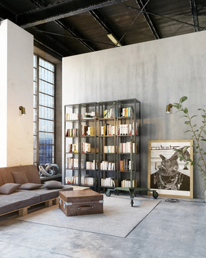 Single Adjustable Spot Light | Aged Brass