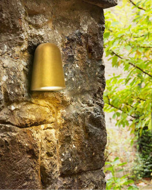 Solid Brass Contemporary Outdoor Wall Light