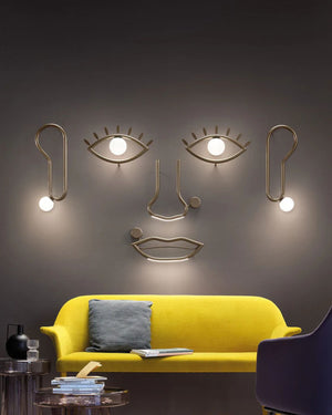 Art Series Full Face Wall Light | Visio
